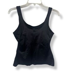 Ruby Ribbon Cami Shapewear Size 34 S Black Tank Top Compression Slimming Shaping